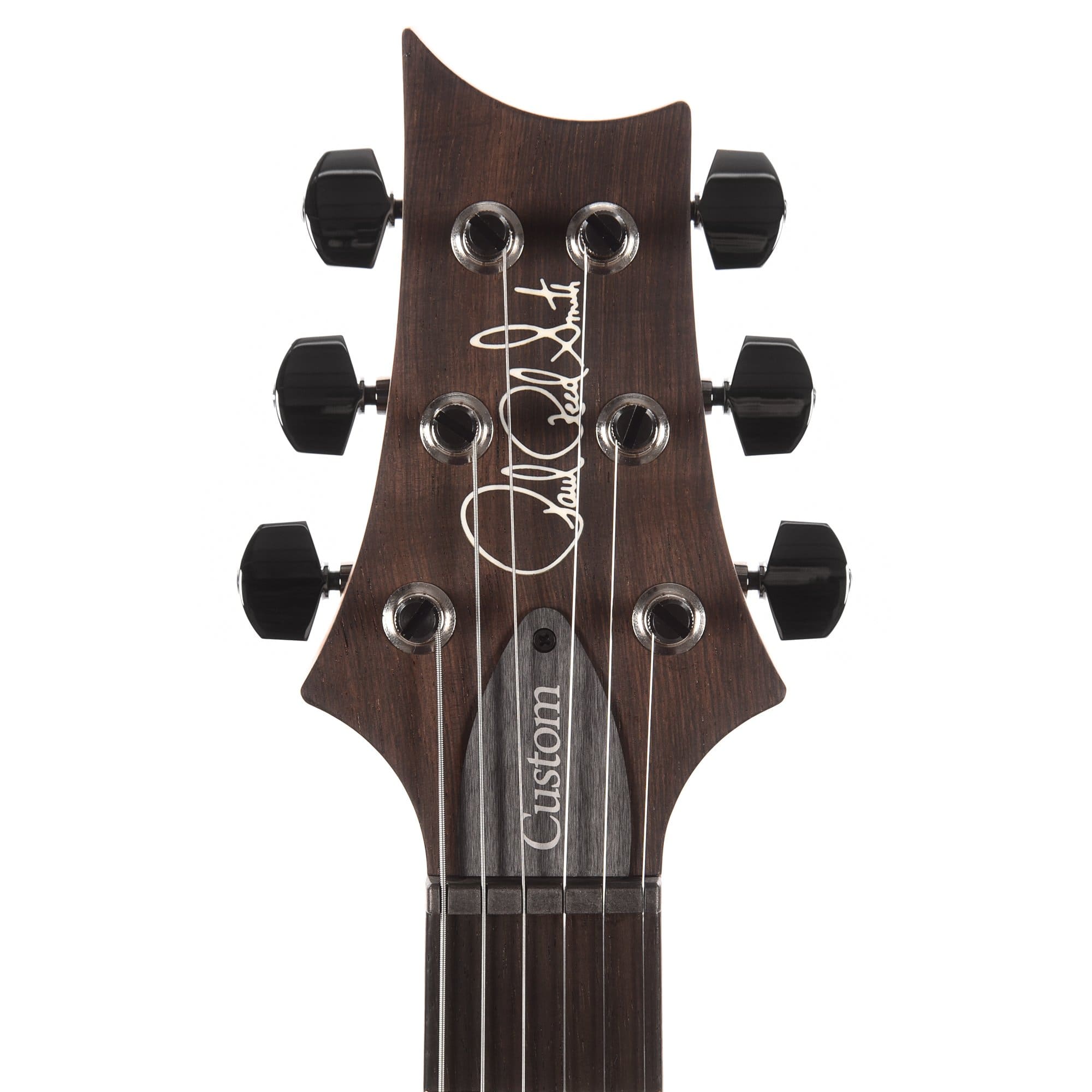 PRS Wood Library Custom 24 10 Top Flame Aquableux Purple Burst Satin w/Pattern Thin Torrefied Maple Neck & Brazilian Rosewood Fingerboard Electric Guitars / Solid Body