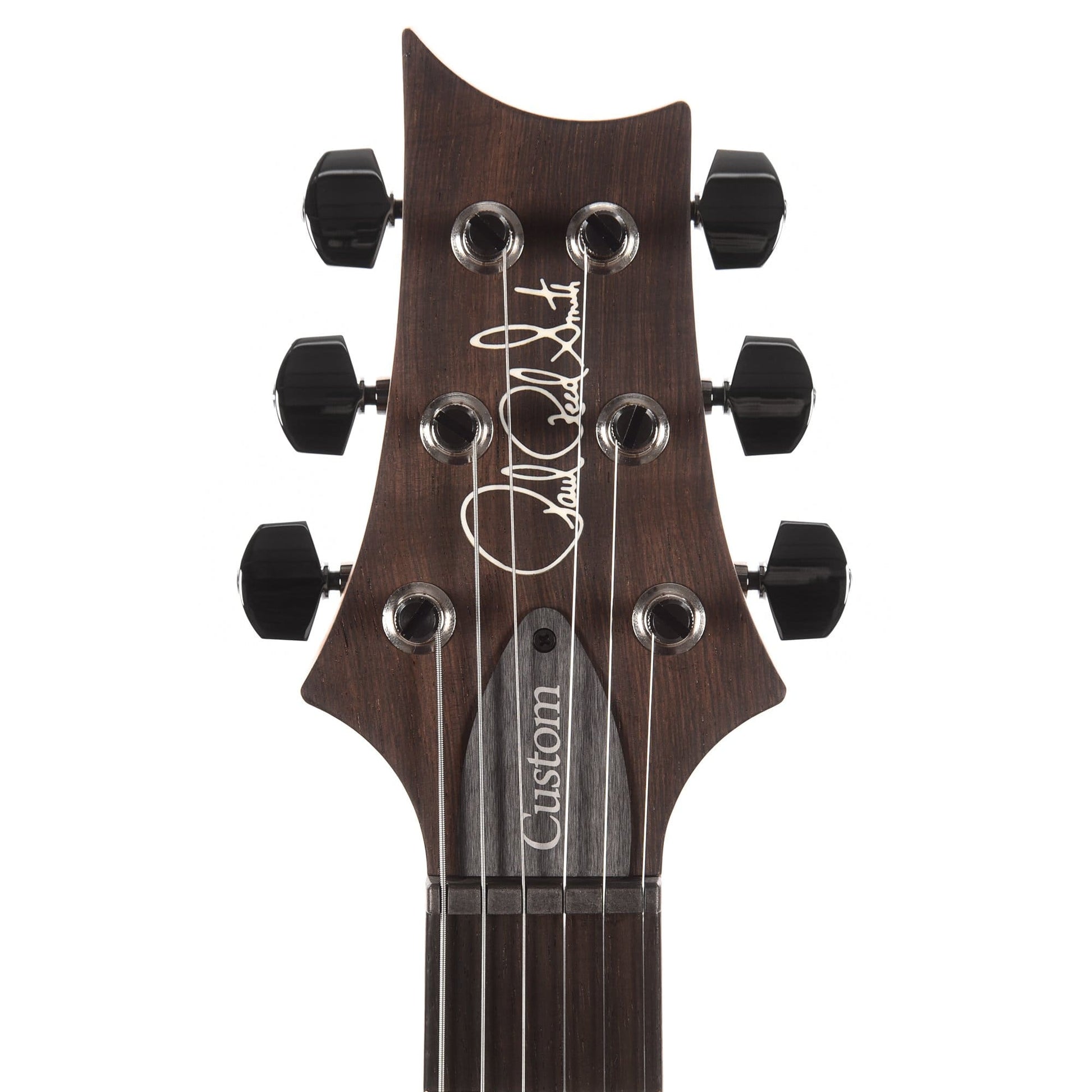 PRS Wood Library Custom 24 10 Top Flame Aquableux Purple Burst Satin w/Pattern Thin Torrefied Maple Neck & Brazilian Rosewood Fingerboard Electric Guitars / Solid Body