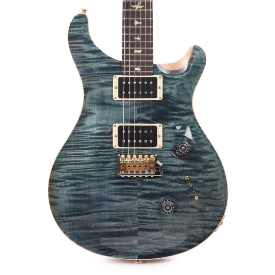 PRS Wood Library Custom 24 10-Top Flame Blue Crab w/Cocobolo Fingerboard & Korina Body Electric Guitars / Solid Body