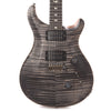 PRS Wood Library Custom 24 10 Top Flame Charcoal Satin w/Pattern Thin Torrefied Maple Neck & Brazilian Rosewood Fingerboard Electric Guitars / Solid Body