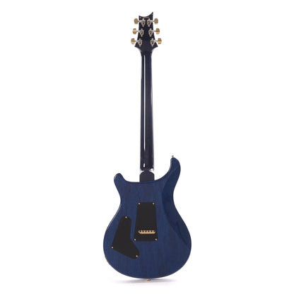 PRS Wood Library Custom 24 10-Top Flame Faded Blue Burst Wrap w/Cocobolo Fingerboard & Korina Body Electric Guitars / Solid Body