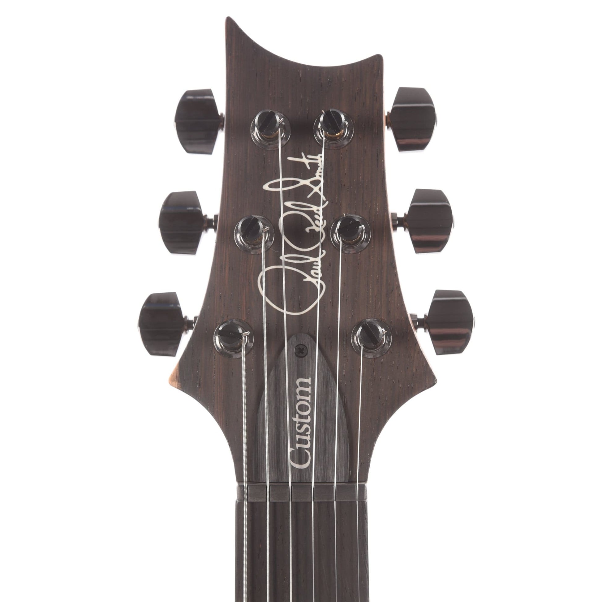 PRS Wood Library Custom 24 10 Top Flame Leprechaun Tooth Satin w/Pattern Thin Torrefied Maple Neck & Brazilian Rosewood Fingerboard Electric Guitars / Solid Body