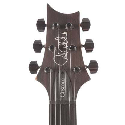 PRS Wood Library Custom 24 10 Top Flame Leprechaun Tooth Satin w/Pattern Thin Torrefied Maple Neck & Brazilian Rosewood Fingerboard Electric Guitars / Solid Body