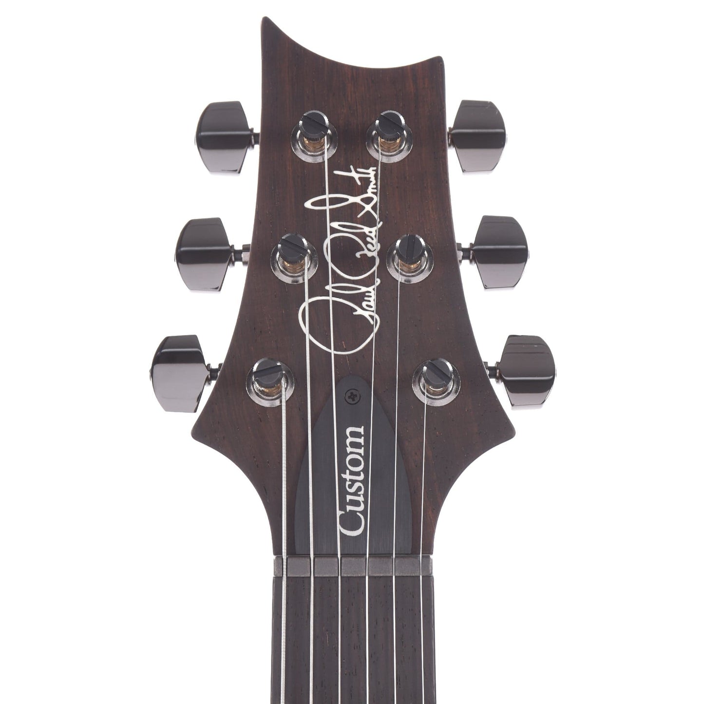 PRS Wood Library Custom 24 10 Top Flame River Blue Satin w/Pattern Thin Torrefied Maple Neck & Brazilian Rosewood Fingerboard Electric Guitars / Solid Body