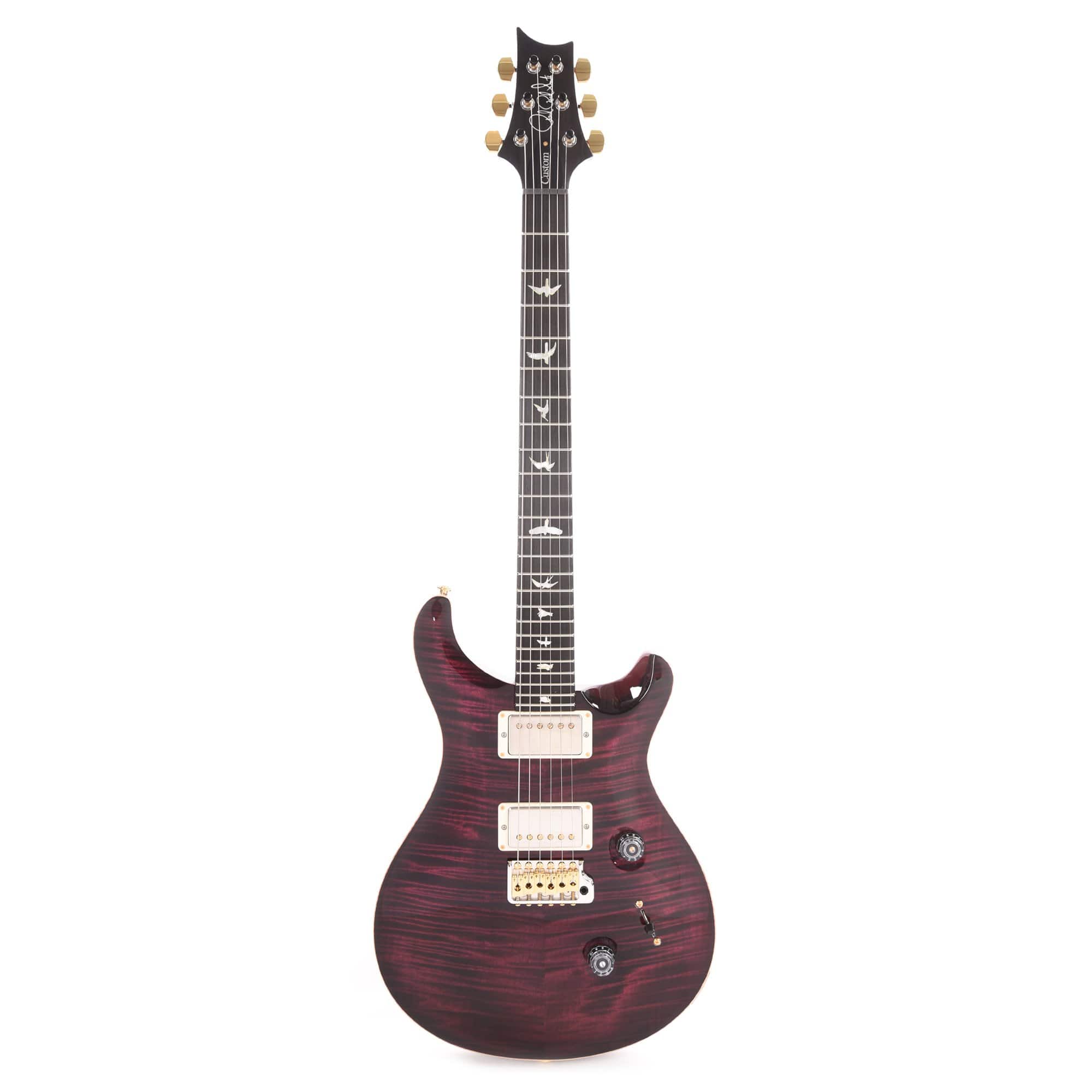 PRS Wood Library Custom 24 Artist Top Flame Angry Larry w/Figured Mahogany Neck, Ebony Fingerboard, & Pattern Thin Neck Electric Guitars / Solid Body