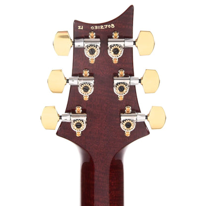 PRS Wood Library Custom 24 Artist Top Flame McCarty Sunburst w/Figured Mahogany Neck, Ebony Fingerboard, & Pattern Thin Neck Electric Guitars / Solid Body