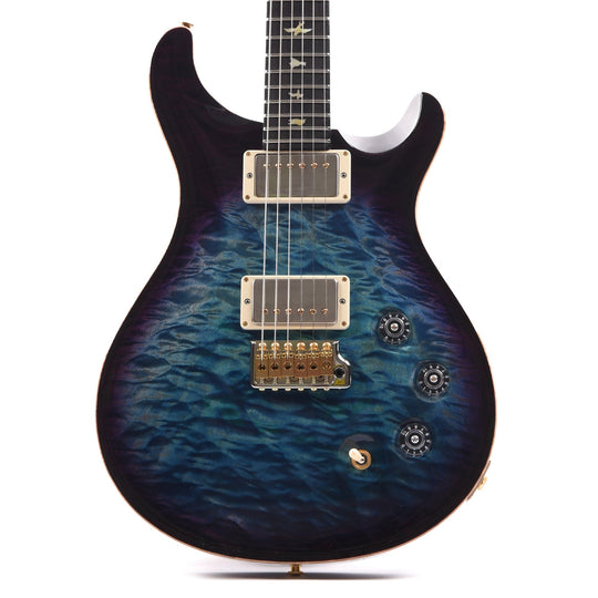 PRS Wood Library DGT 10-Top Quilt Aquableux with Purple Burst w/Ebony Fingerboard & Figured Mahogany Neck Electric Guitars / Solid Body