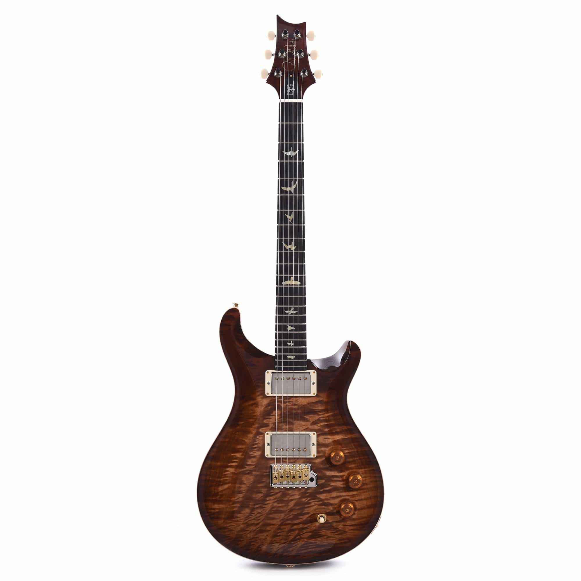 PRS Wood Library DGT 10-Top Quilt Copperhead Burst w/Ebony Fingerboard & Figured Mahogany Neck Electric Guitars / Solid Body
