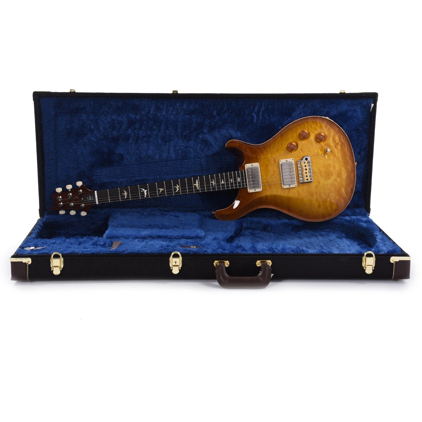 PRS Wood Library DGT 10-Top Quilt Livingston Lemon Drop w/Ebony Fingerboard & Figured Mahogany Neck Electric Guitars / Solid Body