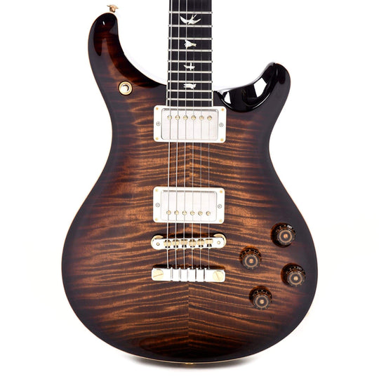 PRS Wood Library McCarty 594 10 Top Flame Black Gold Burst w/Ebony Fingerboard, Korina Back & Neck Electric Guitars / Solid Body