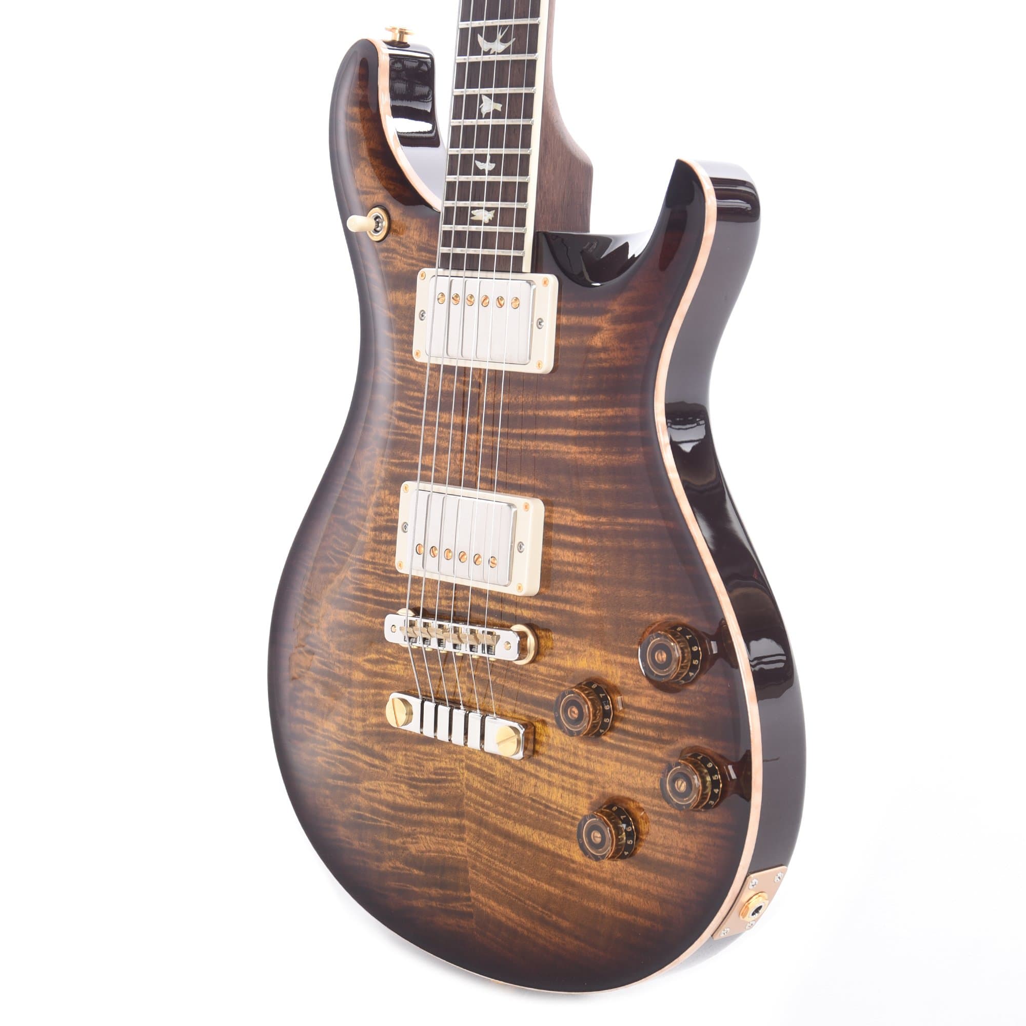 PRS Wood Library McCarty 594 10 Top Flame Black Gold Burst w/Rosewood Neck & Brazilian Rosewood Fingerboard Electric Guitars / Solid Body
