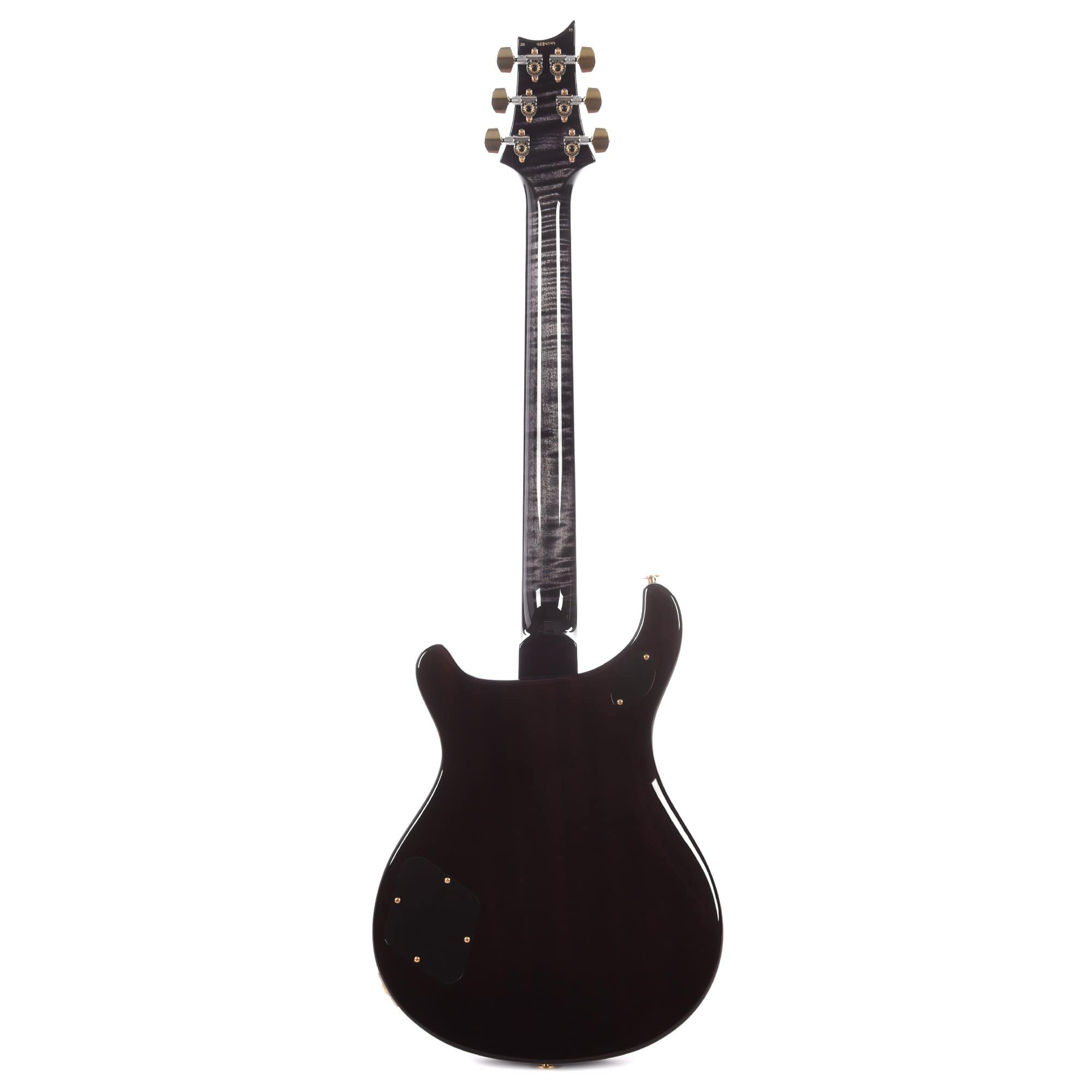 PRS Wood Library McCarty 594 10 Top Flame Charcoal Purple Burst w/Stained Figured Maple Neck & African Blackwood Fingerboard Electric Guitars / Solid Body