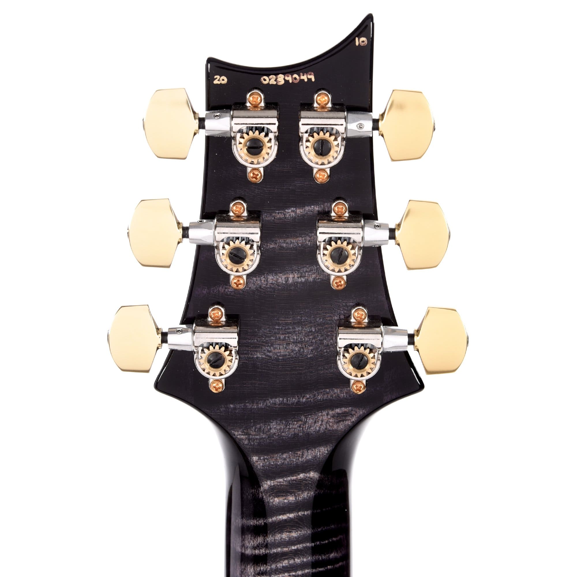 PRS Wood Library McCarty 594 10 Top Flame Charcoal Purple Burst w/Stained Figured Maple Neck & African Blackwood Fingerboard Electric Guitars / Solid Body