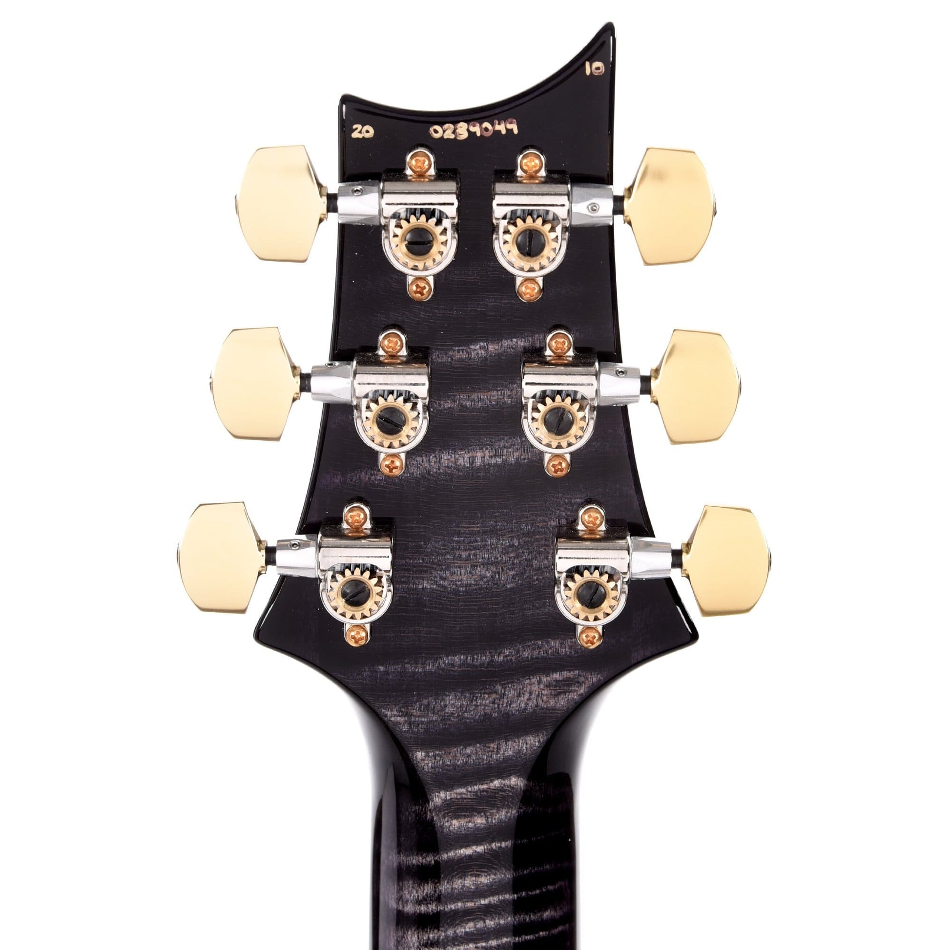 PRS Wood Library McCarty 594 10 Top Flame Charcoal Purple Burst w/Stained Figured Maple Neck & African Blackwood Fingerboard Electric Guitars / Solid Body