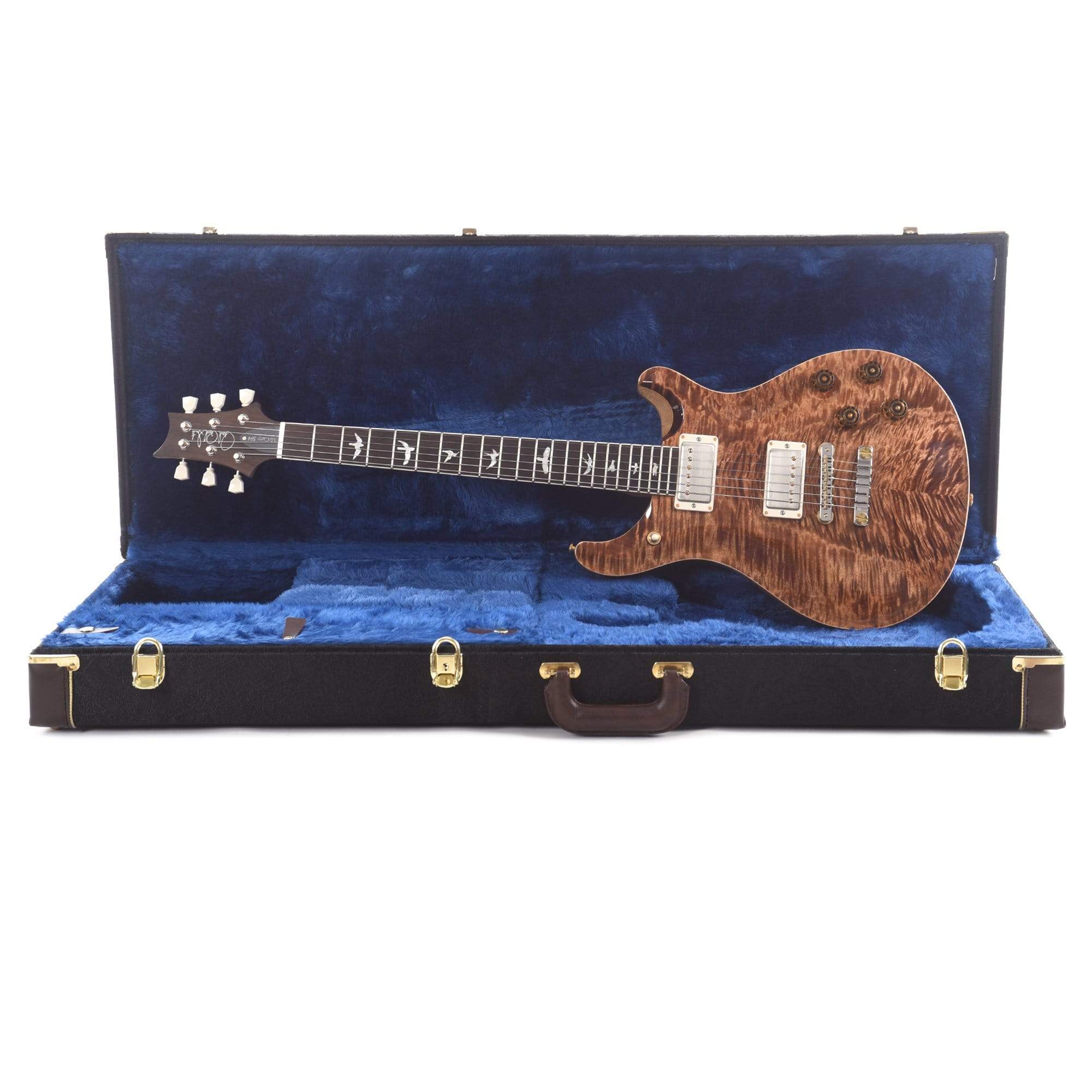 PRS Wood Library McCarty 594 10 Top Flame Copperhead w/Brazilian Rosewood Fingerboard, Korina Back & Neck Electric Guitars / Solid Body