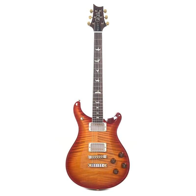 PRS Wood Library McCarty 594 10 Top Flame Dark Cherry Sunburst w/Brazilian Rosewood Fingerboard Electric Guitars / Solid Body