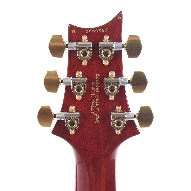 PRS Wood Library McCarty 594 10 Top Flame Dark Cherry Sunburst w/Brazilian Rosewood Fingerboard Electric Guitars / Solid Body