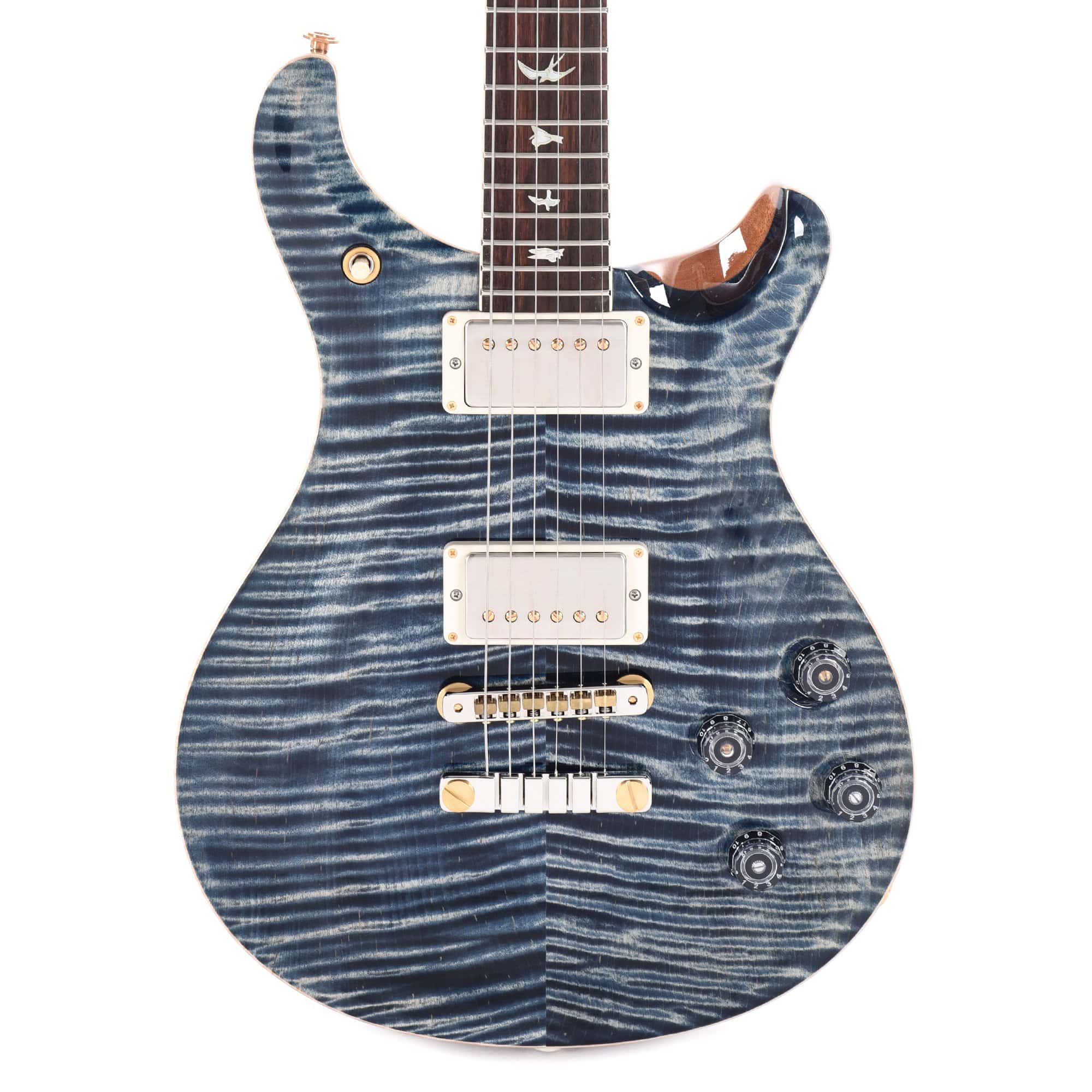 PRS Wood Library McCarty 594 10 Top Flame Faded Whale Blue/Natural Back w/Brazilian Rosewood Fingerboard Electric Guitars / Solid Body