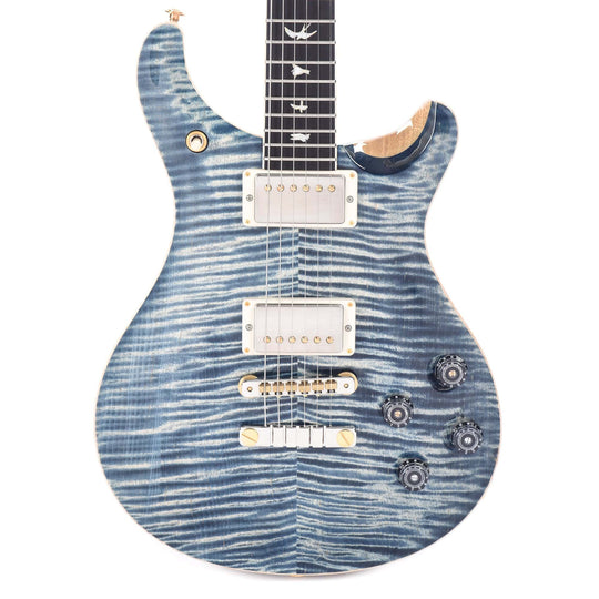PRS Wood Library McCarty 594 10 Top Flame Faded Whale Blue w/Ebony Fingerboard, Korina Back & Neck Electric Guitars / Solid Body
