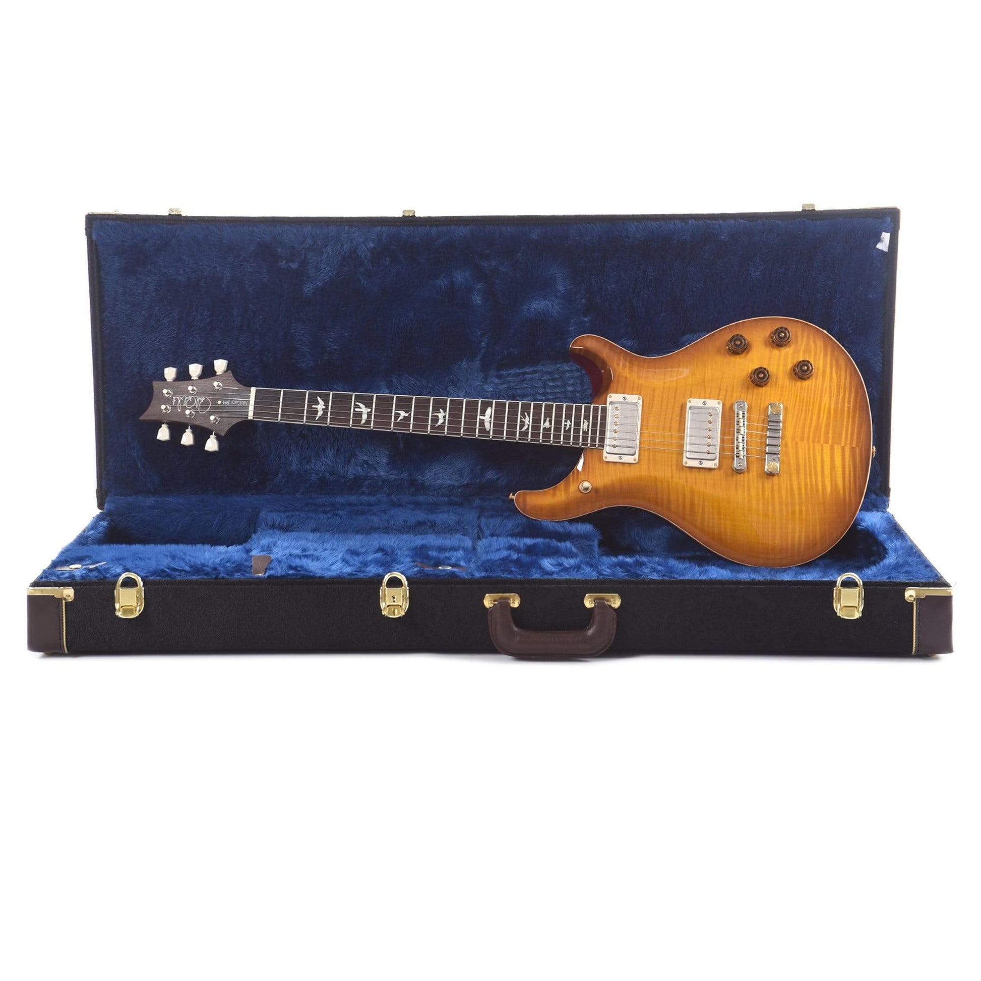 PRS Wood Library McCarty 594 10 Top Flame McCarty Sunburst w/Rosewood Neck & Brazilian Rosewood Fingerboard Electric Guitars / Solid Body