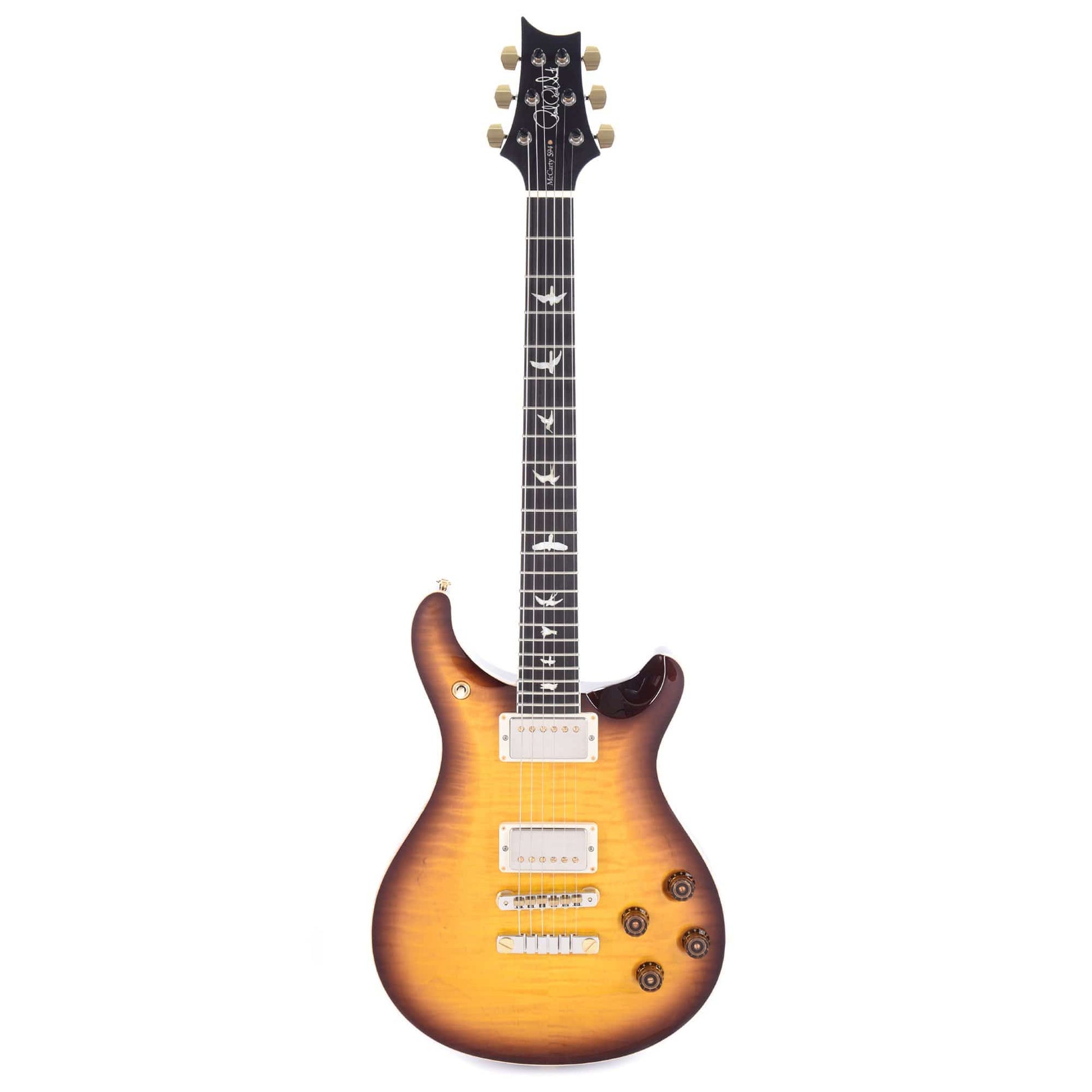 PRS Wood Library McCarty 594 10 Top Flame McCarty Tobacco Sunburst w/Ebony Fingerboard, Korina Back & Neck Electric Guitars / Solid Body