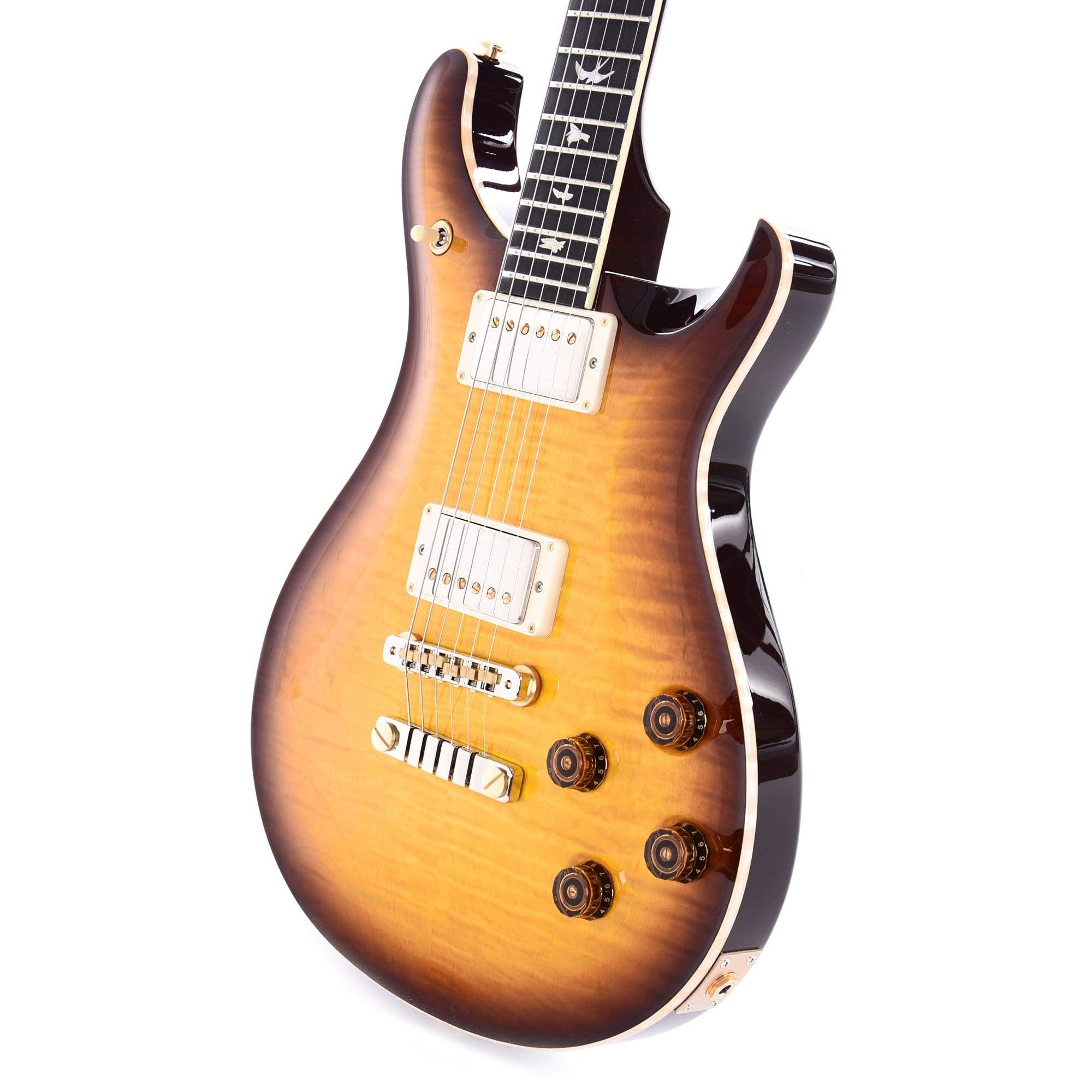 PRS Wood Library McCarty 594 10 Top Flame McCarty Tobacco Sunburst w/Ebony Fingerboard, Korina Back & Neck Electric Guitars / Solid Body