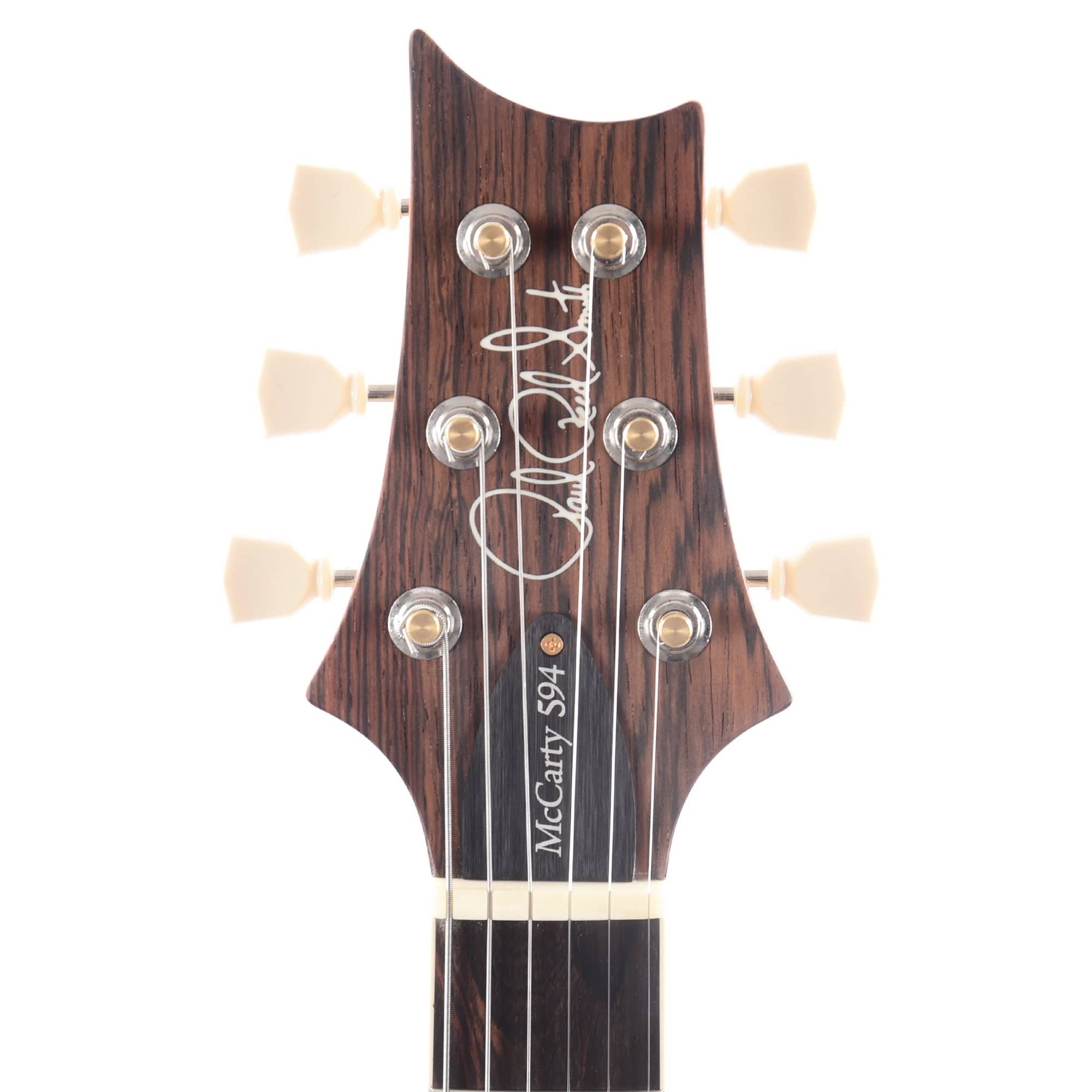 PRS Wood Library McCarty 594 10 Top Flame Obsidian w/Brazilian Rosewood Fingerboard, Korina Back & Neck Electric Guitars / Solid Body