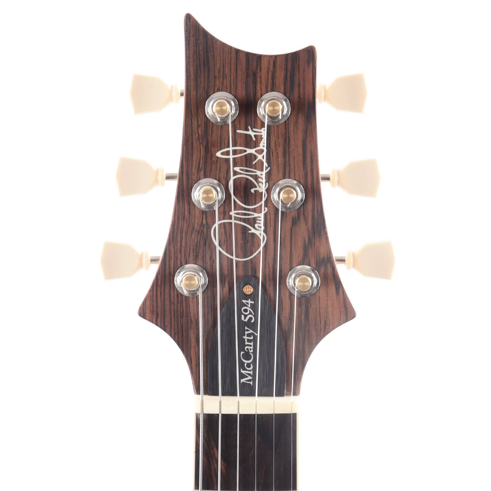 PRS Wood Library McCarty 594 10 Top Flame Obsidian w/Brazilian Rosewood Fingerboard, Korina Back & Neck Electric Guitars / Solid Body