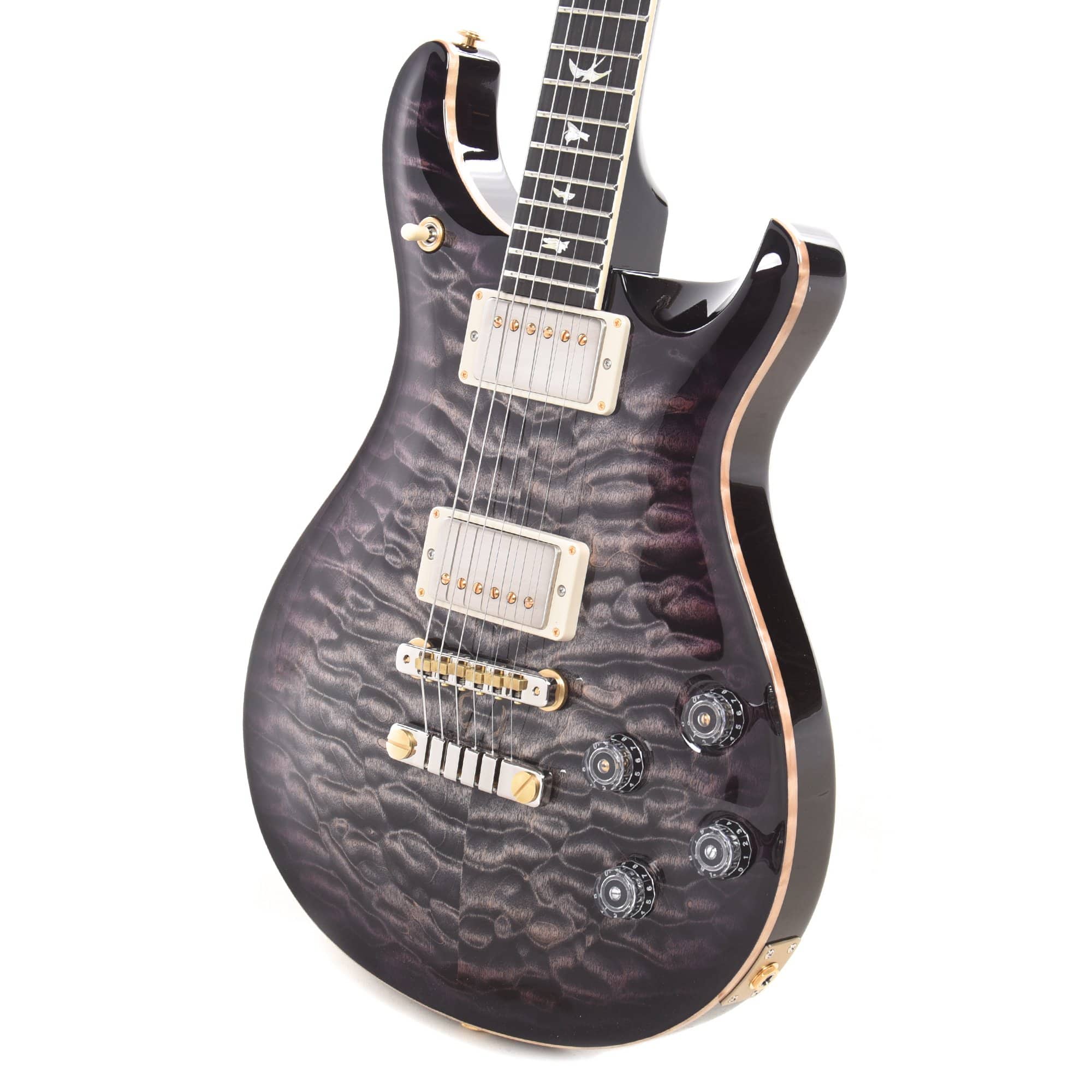 PRS Wood Library McCarty 594 Artist Top Quilt Charcoal Purple Burst w/Ebony Fingerboard Electric Guitars / Solid Body