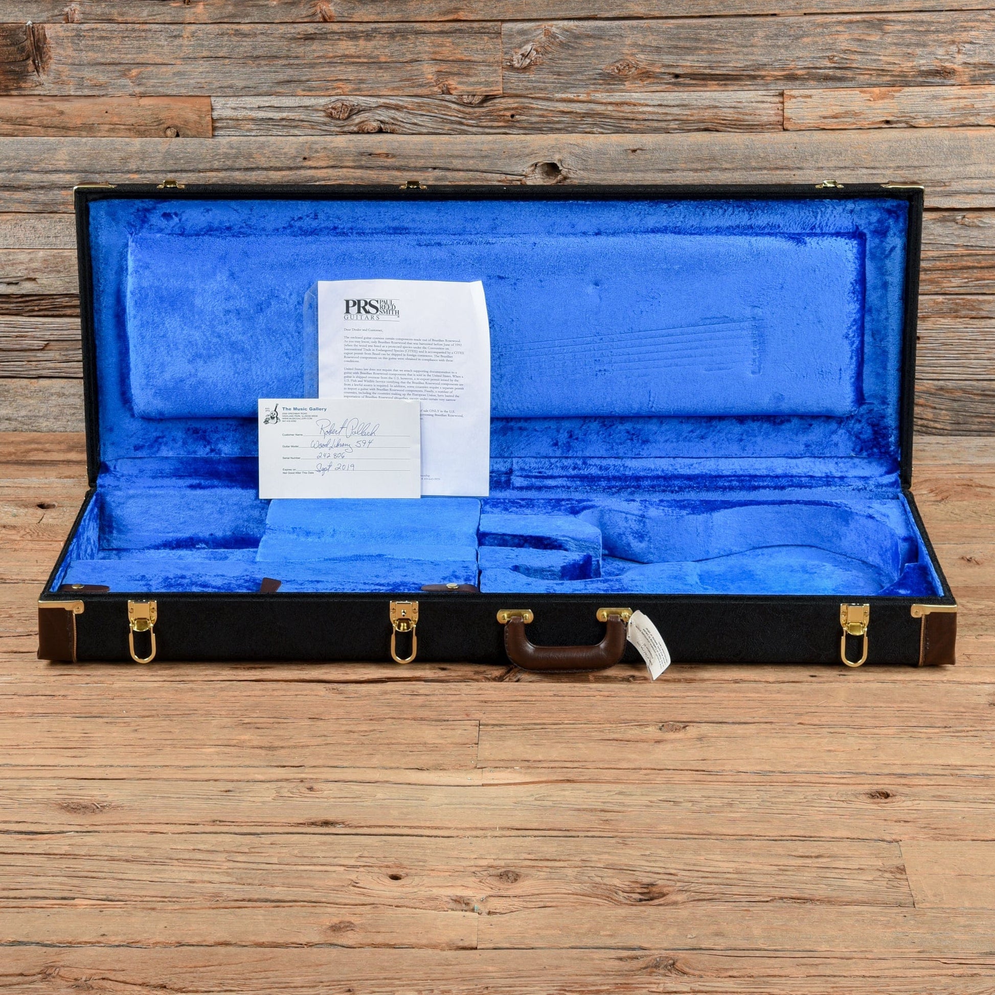 PRS Wood Library McCarty 594 McCarty Sunburst 2017 Electric Guitars / Solid Body