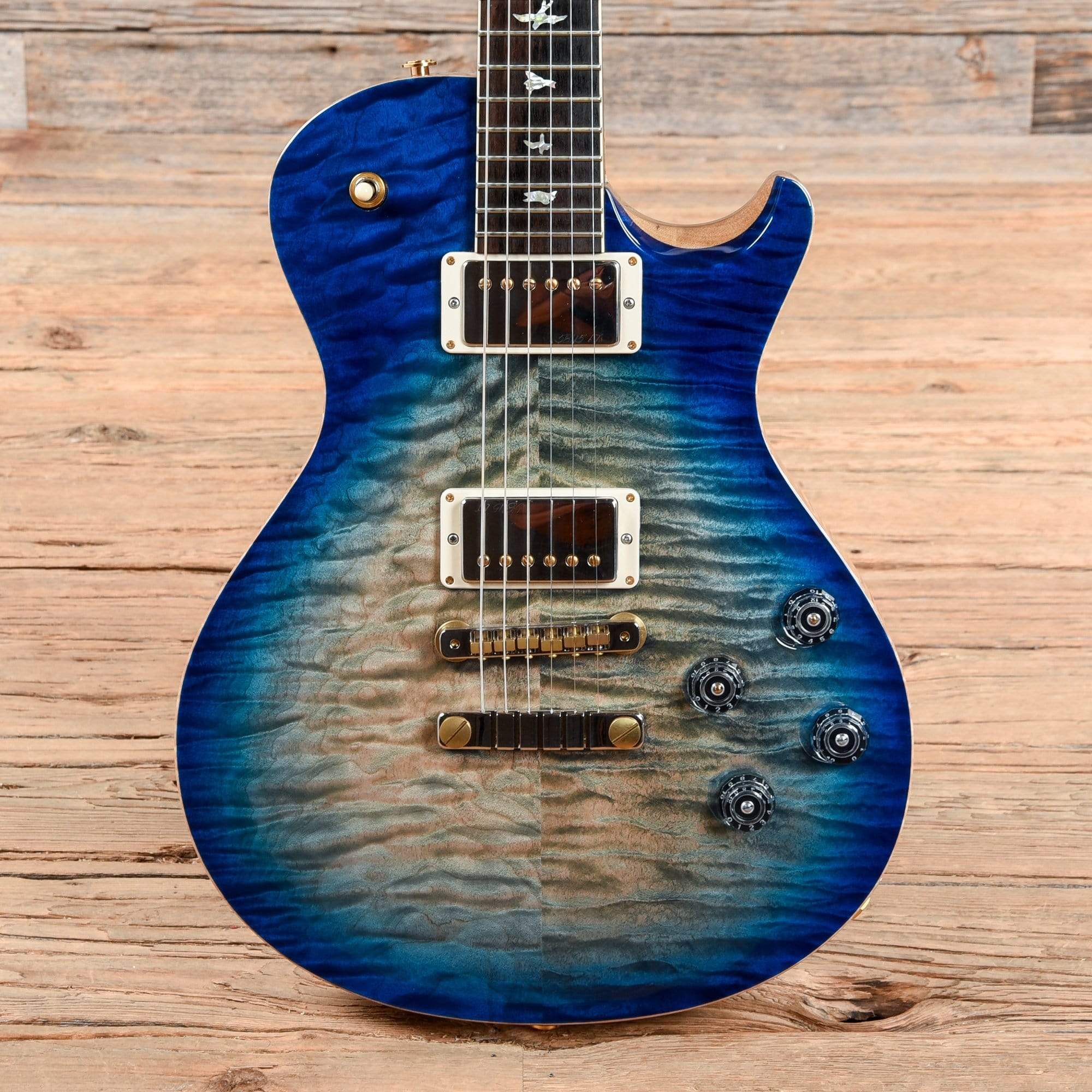PRS Wood Library McCarty 594 Singlecut w/Rosewood Neck Faded Blue Burst 2017 Electric Guitars / Solid Body