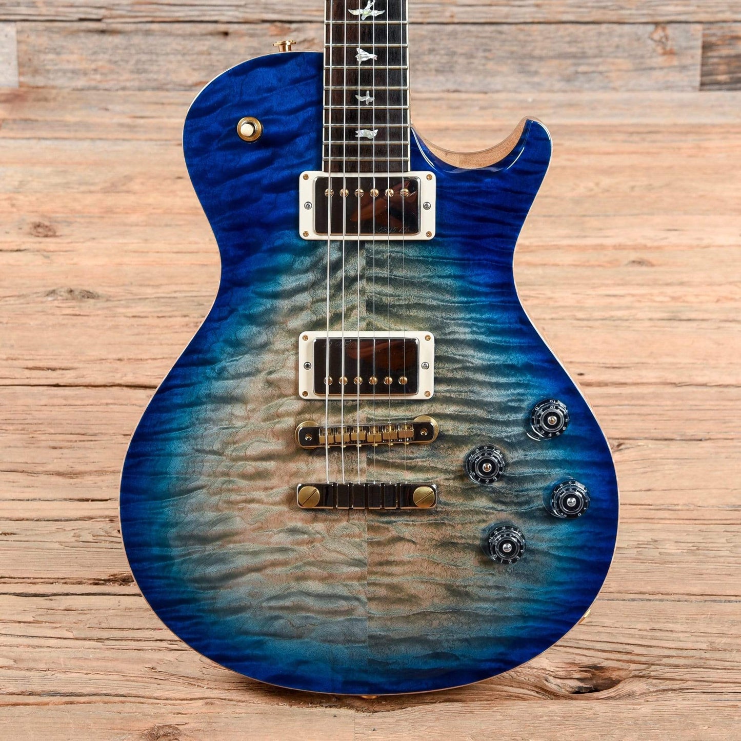 PRS Wood Library McCarty 594 Singlecut w/Rosewood Neck Faded Blue Burst 2017 Electric Guitars / Solid Body