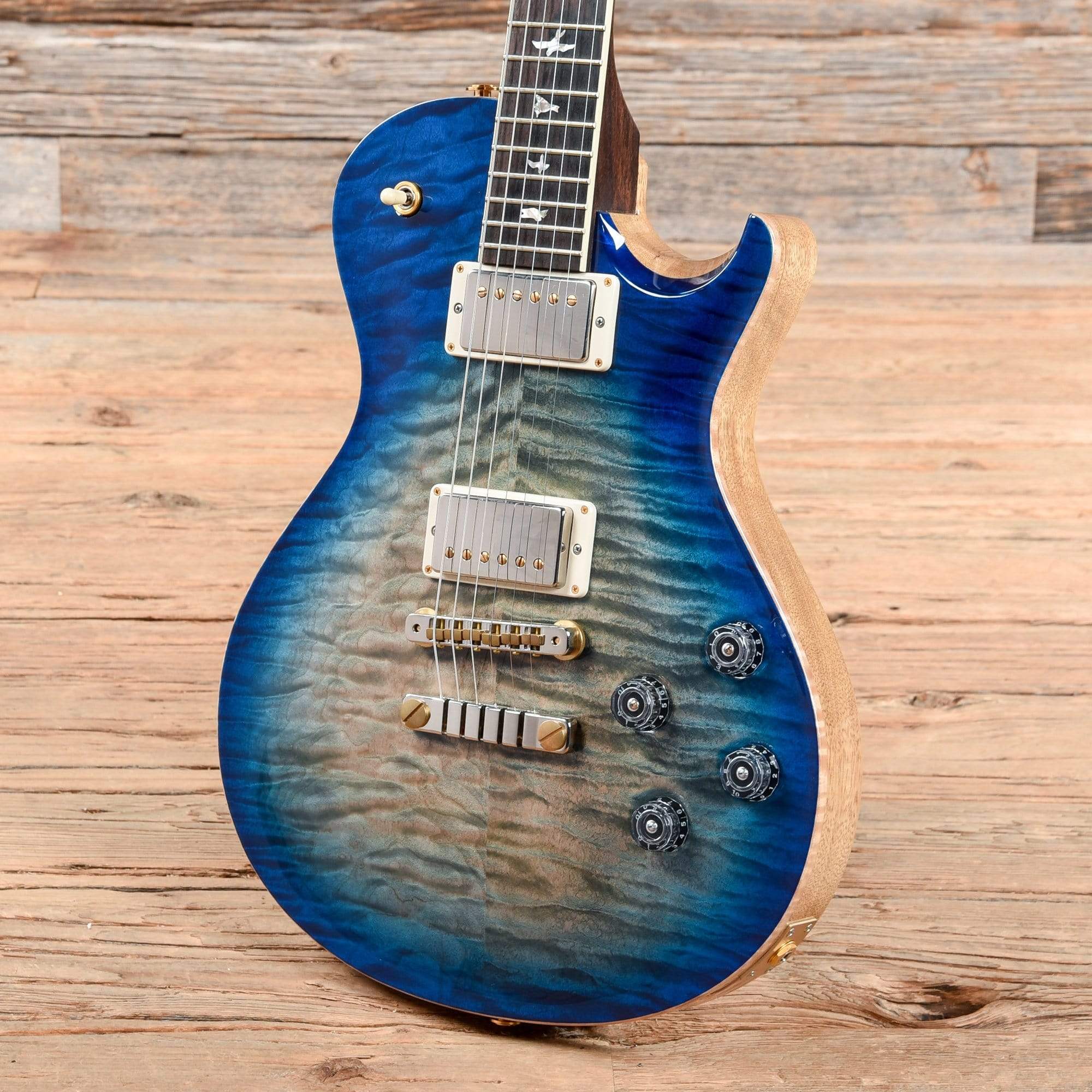 PRS Wood Library McCarty 594 Singlecut w/Rosewood Neck Faded Blue Burst 2017 Electric Guitars / Solid Body