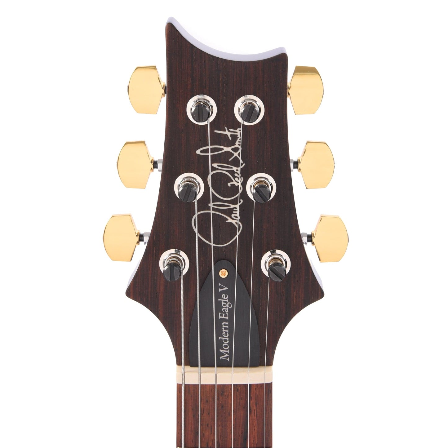 PRS Wood Library Modern Eagle V 10-Top Flame Faded Blue Burst w/Cocobolo Fingerboard & Stained Figured Maple Neck Electric Guitars / Solid Body