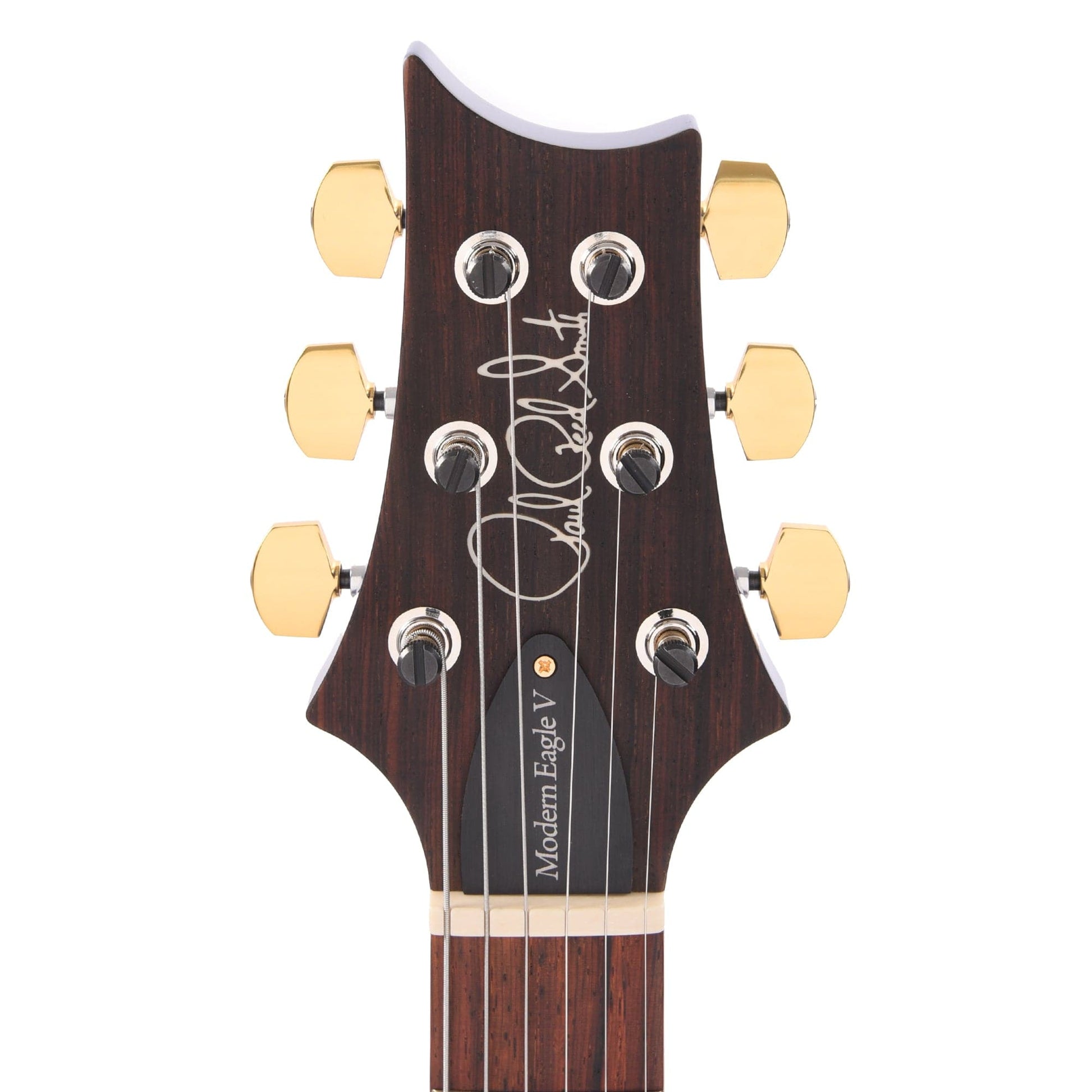 PRS Wood Library Modern Eagle V 10-Top Flame Faded Blue Burst w/Cocobolo Fingerboard & Stained Figured Maple Neck Electric Guitars / Solid Body