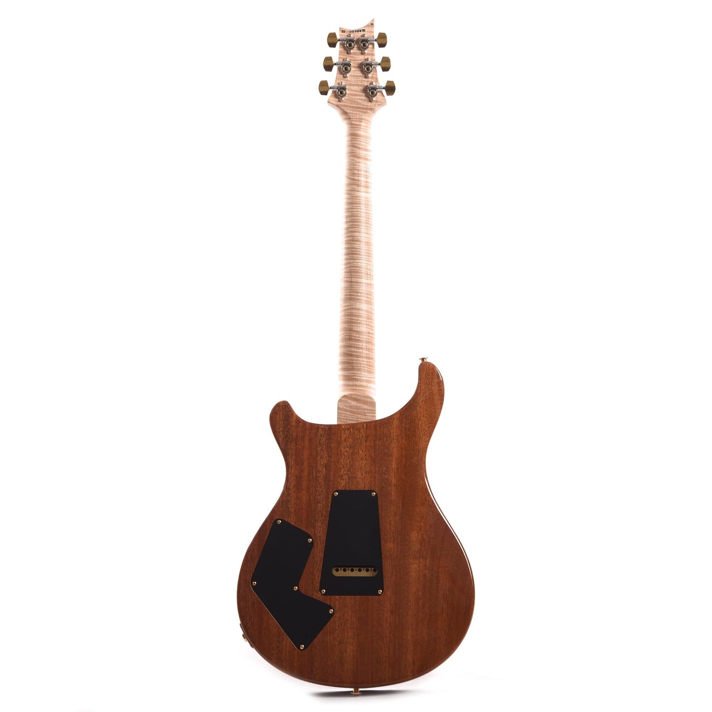 PRS Wood Library Modern Eagle V 10-Top Quilt Trampas Green Fade Micro Burst Blue Binding w/Ebony Fingerboard & Stained Figured Maple Neck Electric Guitars / Solid Body