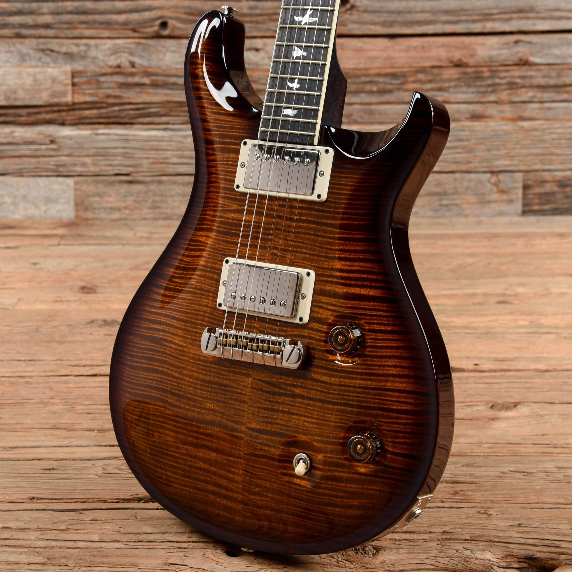 PRS Wood Library Ted McCarty w/Brazilian Rosewood Fretboard & Indian Rosewood Neck Black Gold 2013 Electric Guitars / Solid Body
