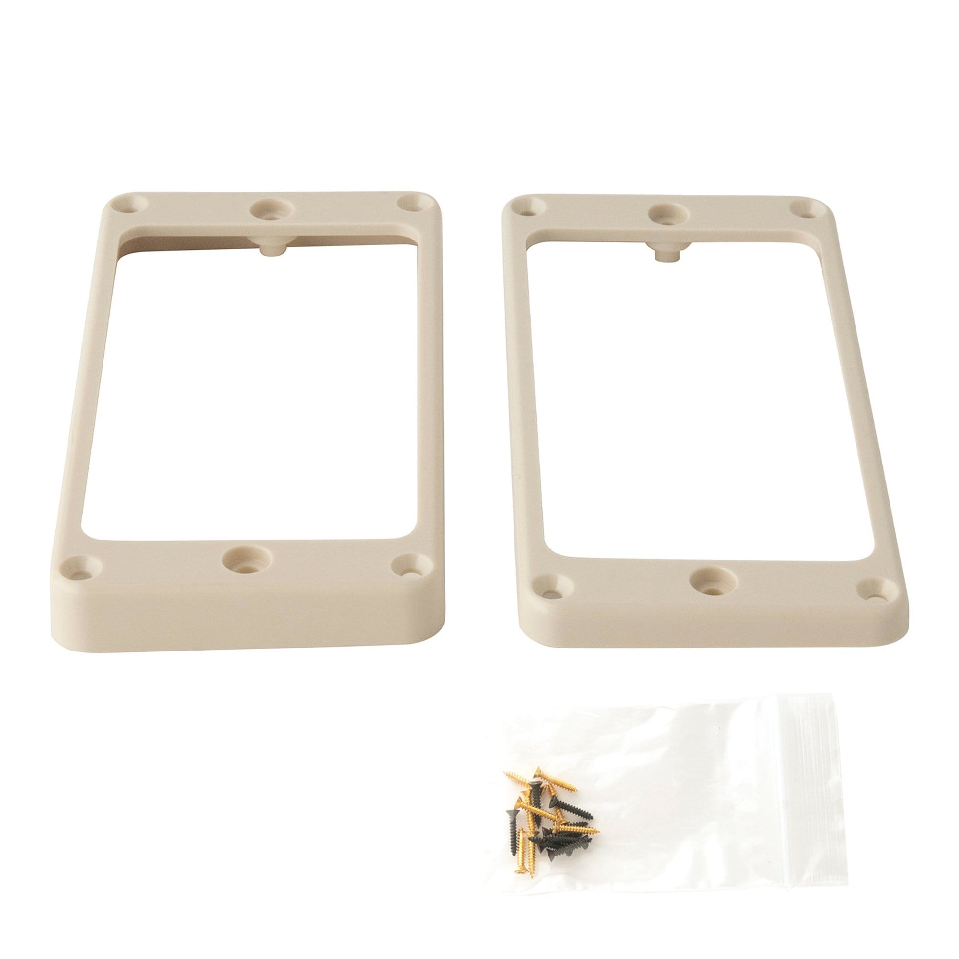 PRS Humbucker Pickup Rings Stoptail Models Ivory (2) Parts / Guitar Pickups
