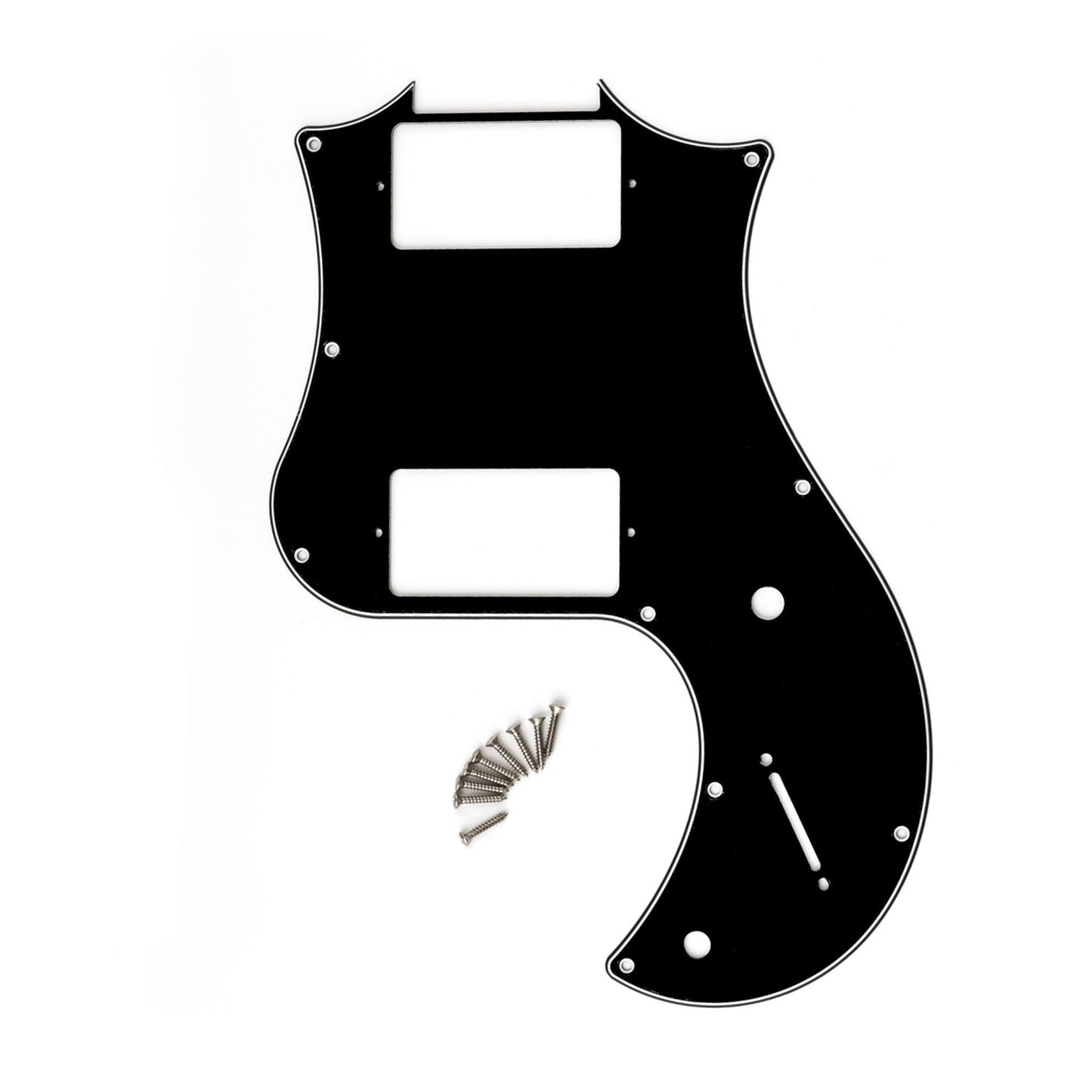 PRS Pickguard for S2 Standard 22 3-Ply Black w/Screws Parts / Pickguards