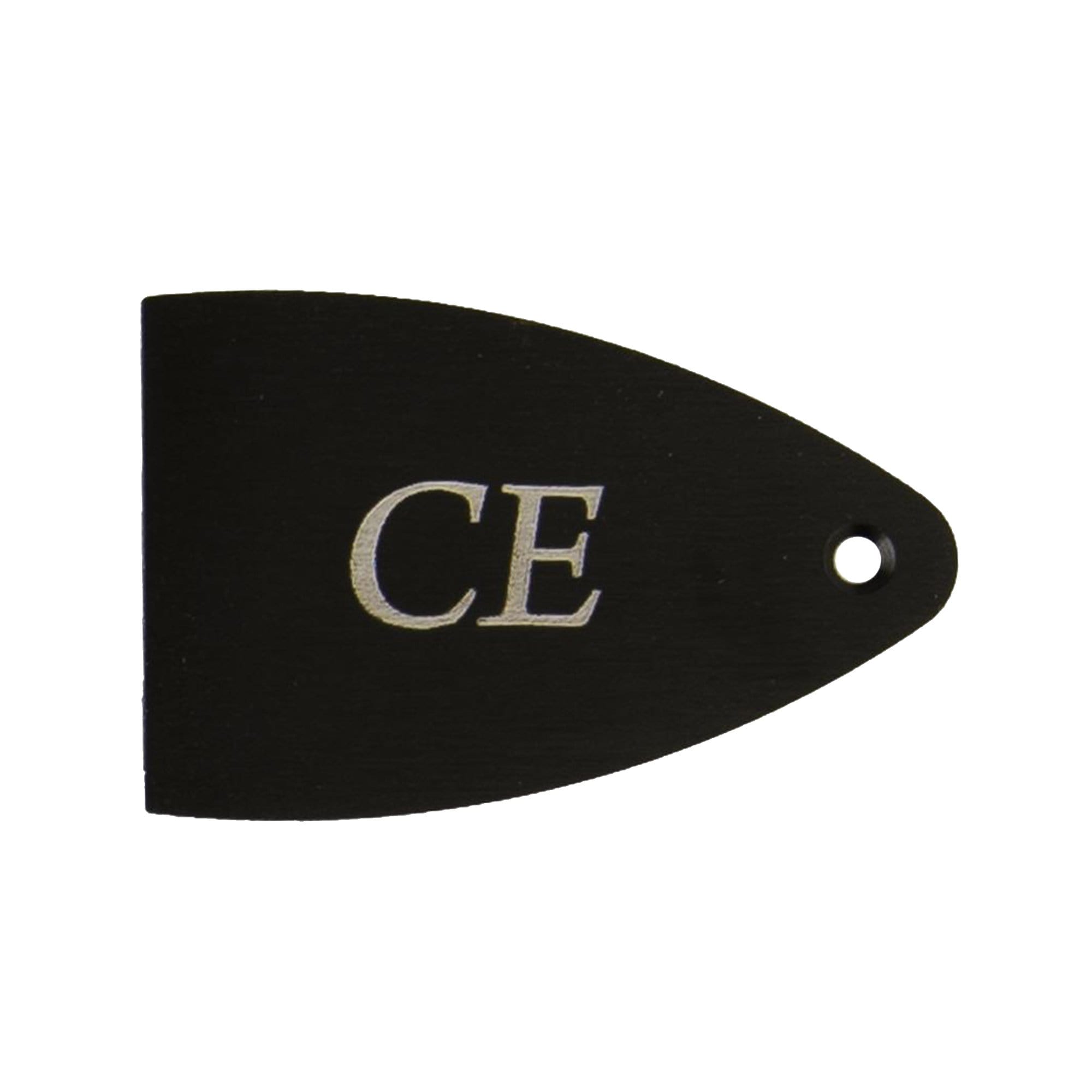PRS Truss Rod Cover Black Anodized Aluminum Etched CE Parts / Pickguards