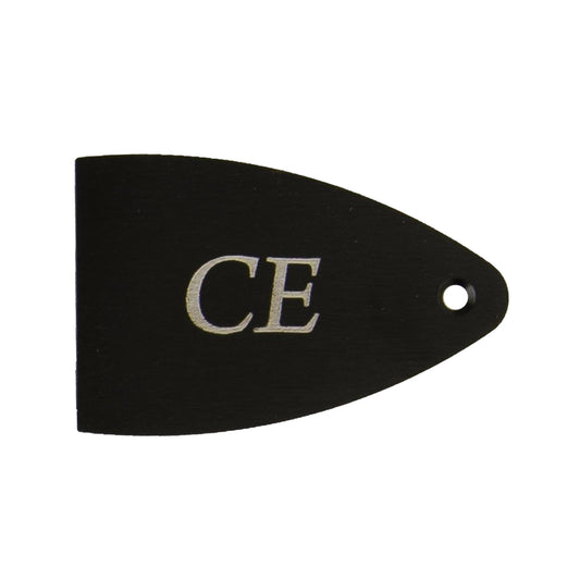 PRS Truss Rod Cover Black Anodized Aluminum Etched CE Parts / Pickguards