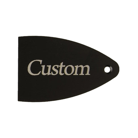 PRS Truss Rod Cover Black Anodized Aluminum Etched Custom Parts / Pickguards
