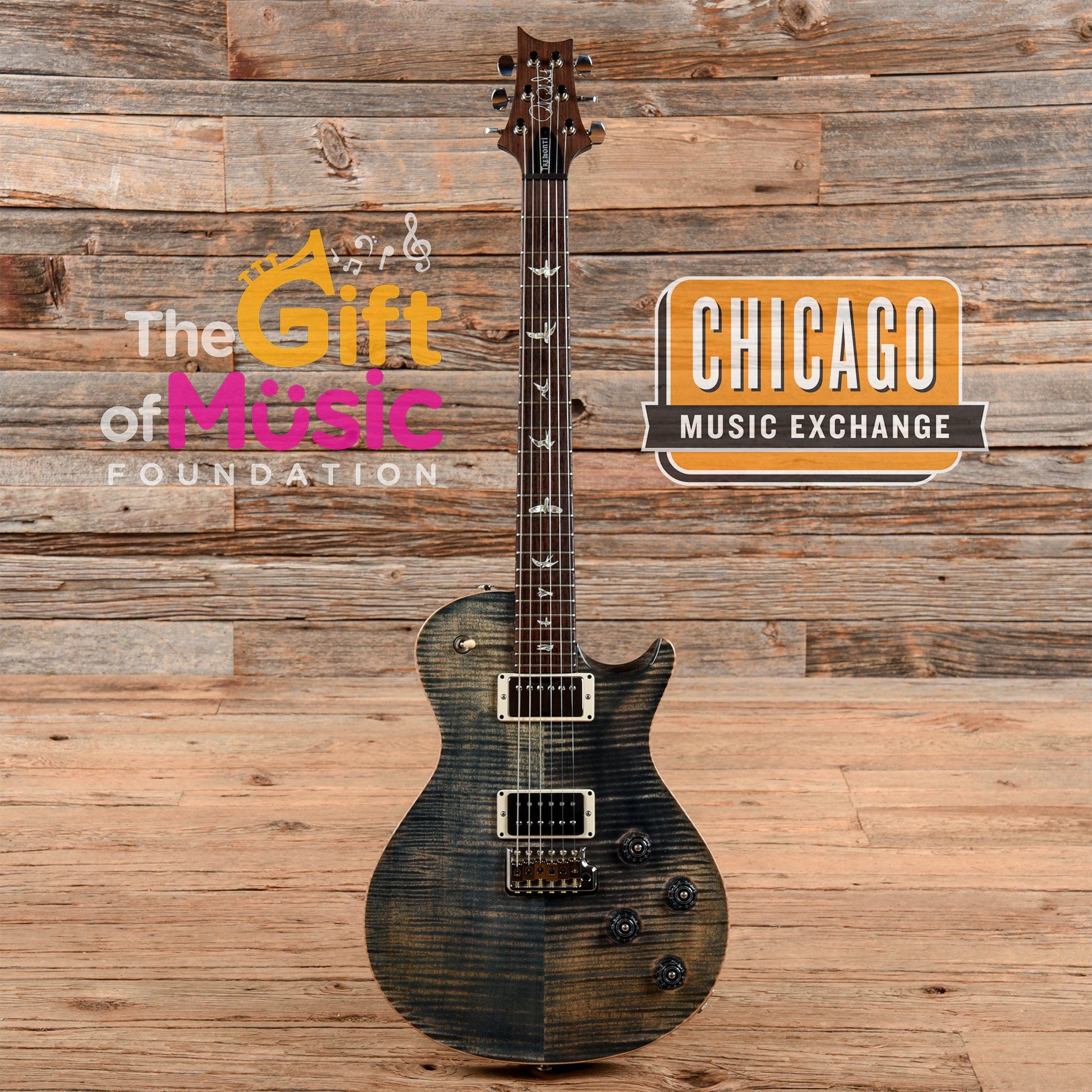 PRS Mark Tremonti Signature 10 Top 2015 Faded Whale Blue