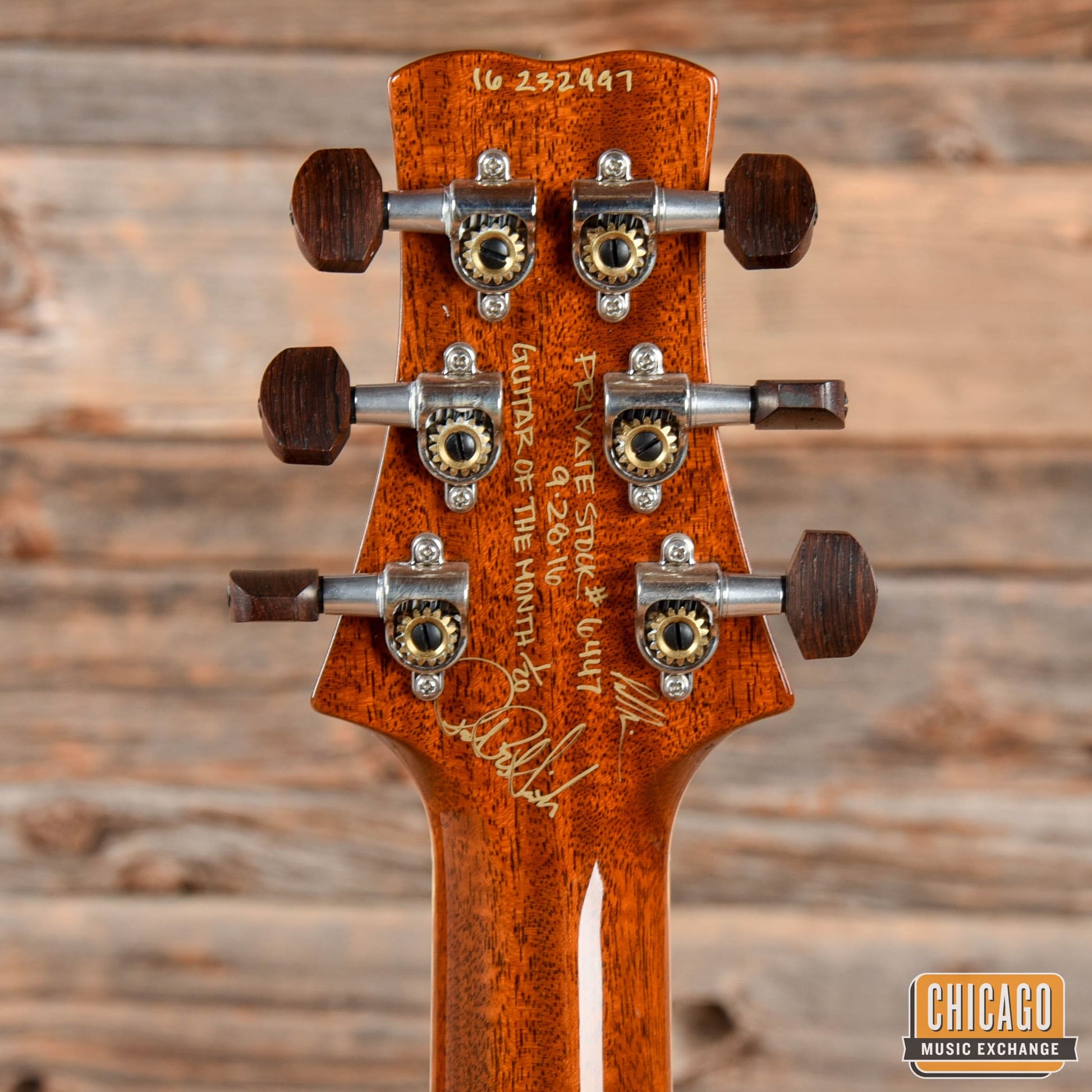 PRS Pauls September Guitar of the Month 2016 Gold Leaf