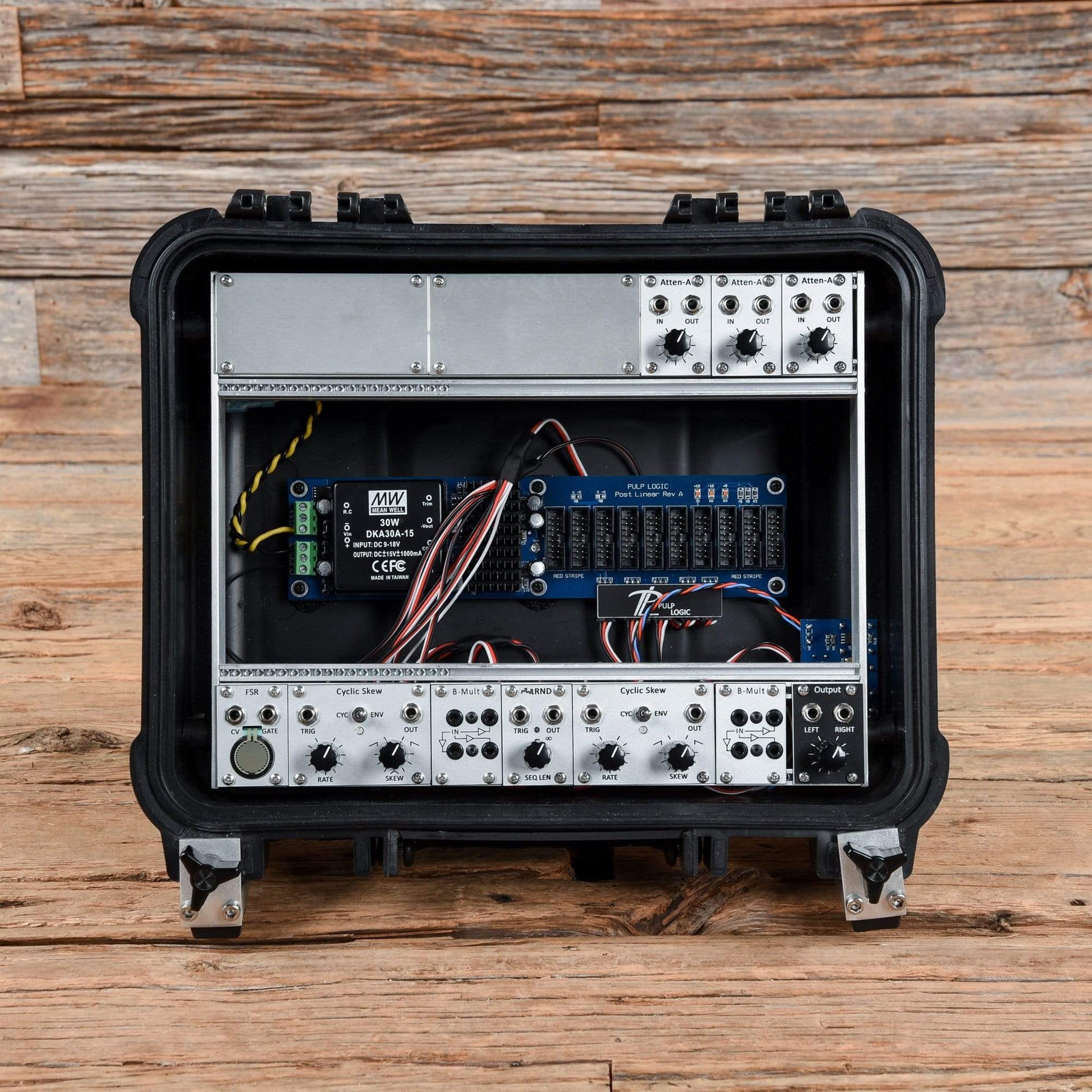 Pulp Logic LBZ54 Eurorack Case w/1U Tiles & Stand Keyboards and Synths / Synths / Eurorack