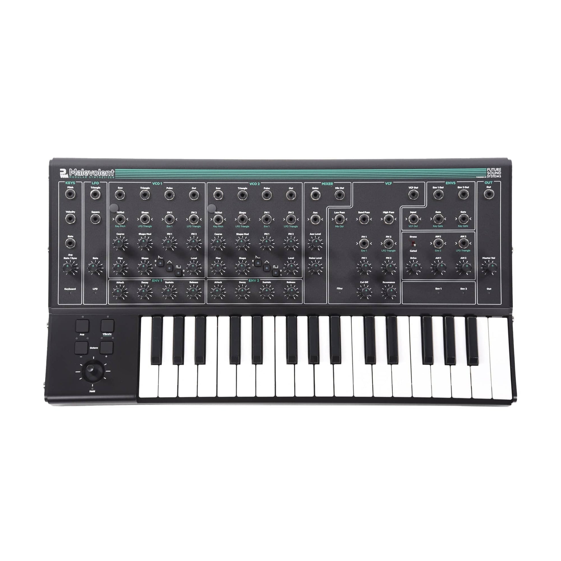 PWM Malevolent Monophonic Semi-Modular Analog Synthesizer – Chicago ...