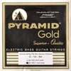 Pyramid Gold Flatwound Long Scale Bass Guitar Strings 40-105 Accessories / Strings / Bass Strings