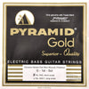 Pyramid Gold Flatwound Short Scale Bass Guitar Strings 40-100 Accessories / Strings / Bass Strings