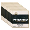 Pyramid Electric Round Wound Light/Med 10-48 12 Pack Bundle Accessories / Strings / Guitar Strings