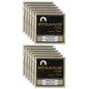 Pyramid Gold Electric Flatwound 12-String Light 10-46.5 (12 Pack Bundle) Accessories / Strings / Guitar Strings